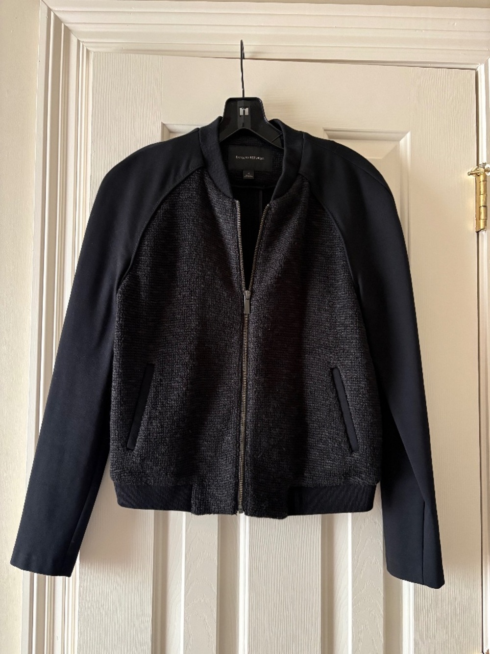 Banana Republic Cropped Bomber Jacket Size 4